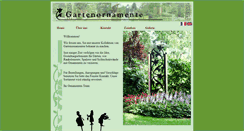 Desktop Screenshot of garten-ornamente.de